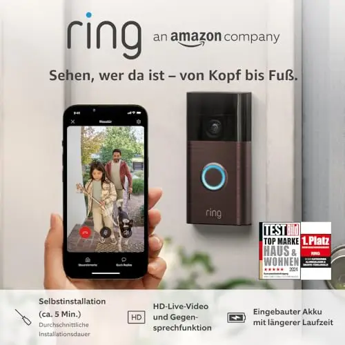 Ring WLAN-Akku-Videotürklingel