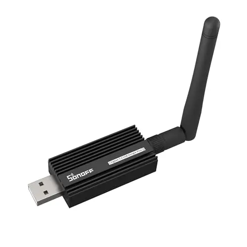 SONOFF Zigbee Gateway, ZBDongle-E 3.0 USB Dongle Plus,EFR32MG21 + CH9102F/CP2102N Zigbee USB-Stick EFR32MG21 Coordinator für für ZHA in Home Assistant or Zigbee2MQTT,Open HAB etc.