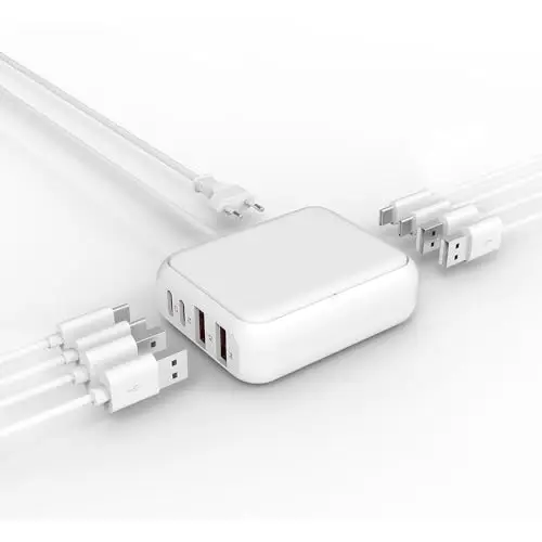 poanes 40w usb c ladegerät 8-fach