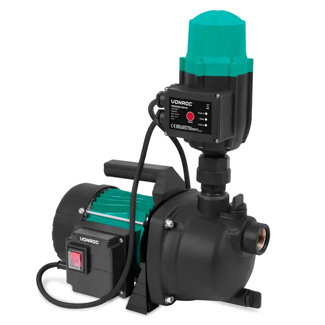 VONROC GP500 Hauswasserwerk 800W selbstansaugend