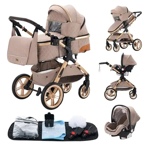 YAZOCO 3-in-1 Standardkinderwagen