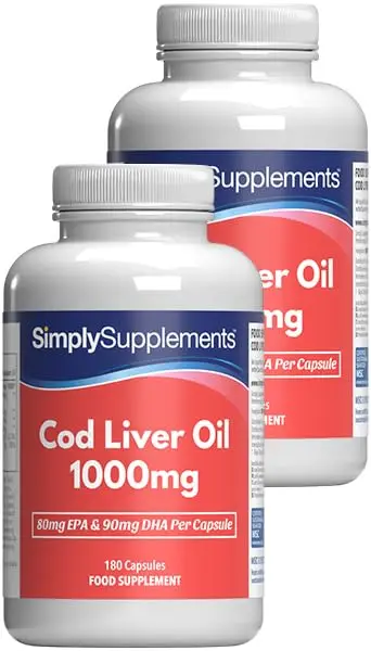 Simply Supplements Lebertran 1000mg