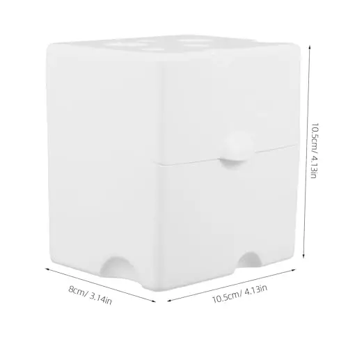 IMIKEYA Käseaufbewahrungsbox mit Kompakter Form 650ml aus ABS und Verformungsbeständigkeit für Kühlschraub für Käsescheiben und Butterscheiben