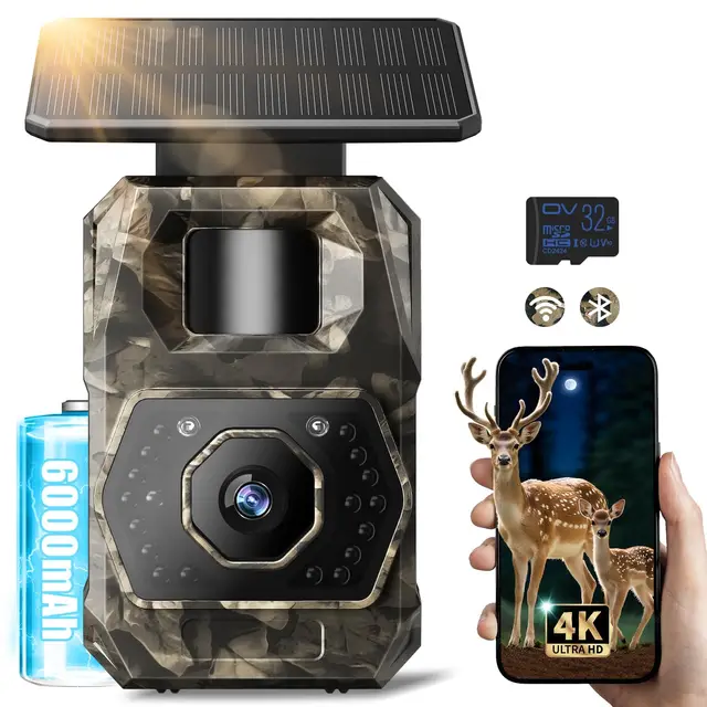 MAXDONE Trail Camera 4K WLAN Wildkamera