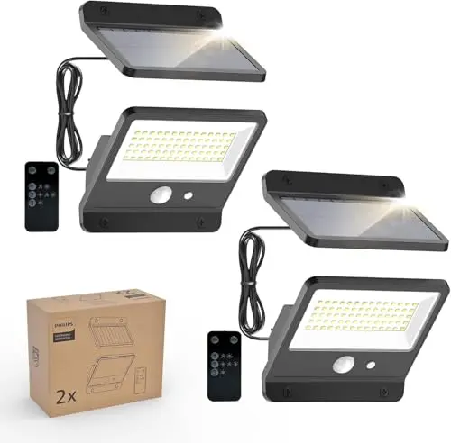 philips solar fluter 800lm außen