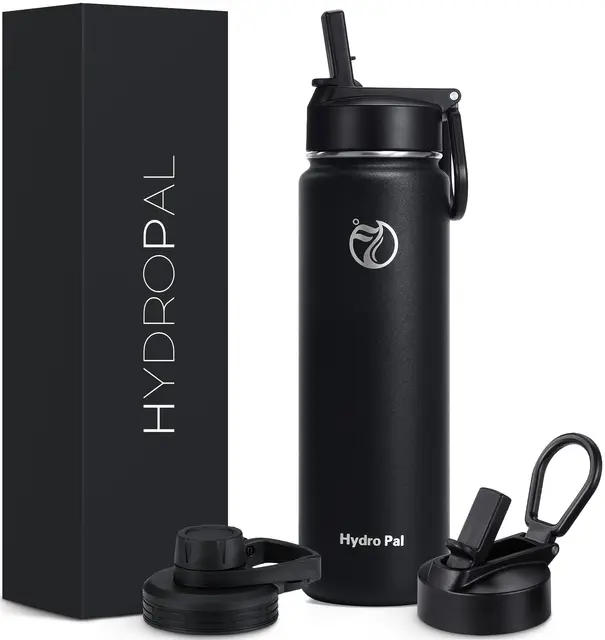 hydro-pal isolierflasche 750ml edelstahl