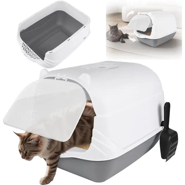 hsha katzenklo haube aktivkohlefilter