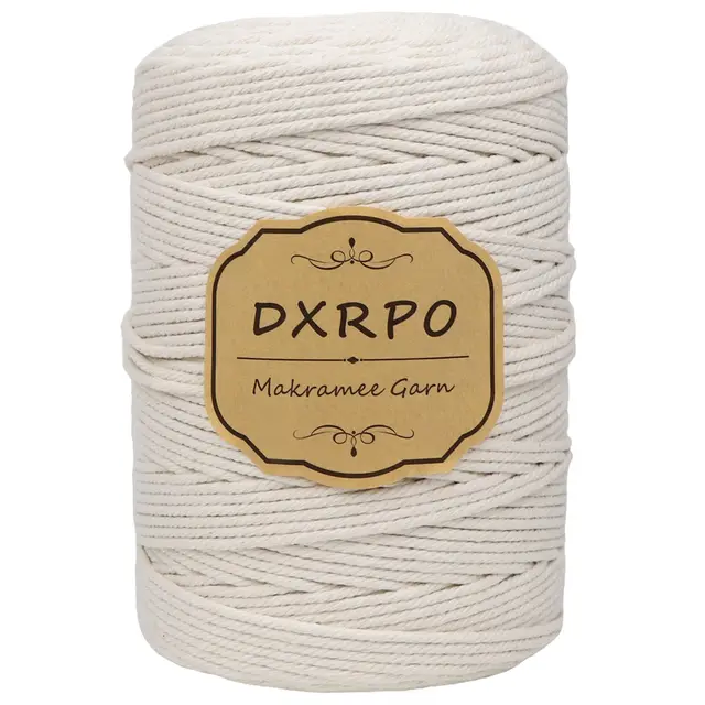 dxrpo makramee garn 3mm x 300m