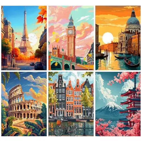 jakener 6 stadtbild diamond painting