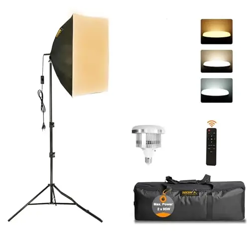 Tecdigbo TEC-2025 LED Softbox Set
