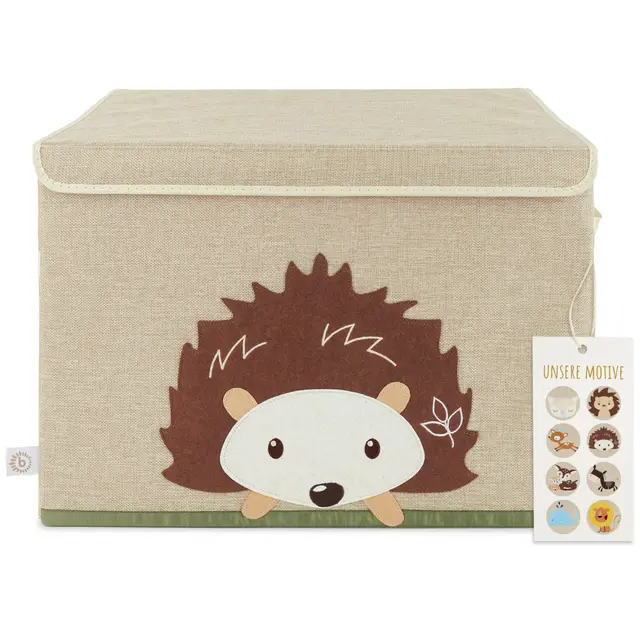 bieco igel spielzeugkiste 65 liter
