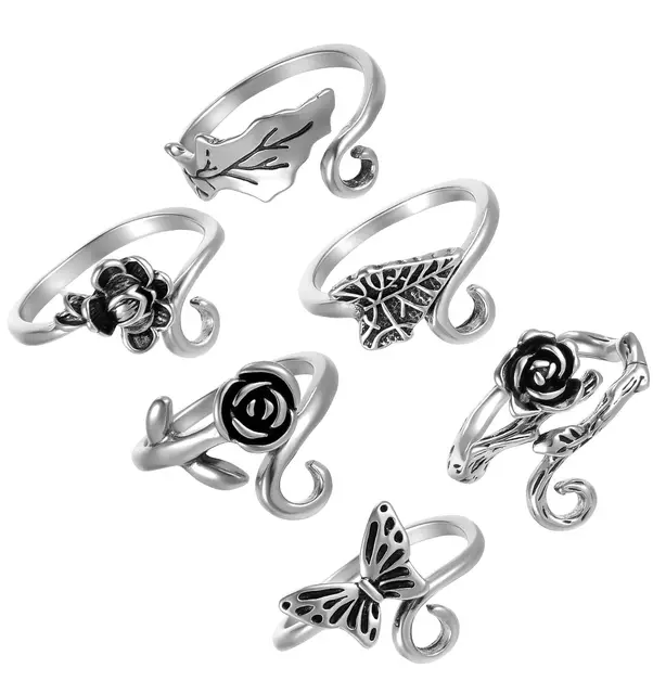 valuebargain strickring set metall