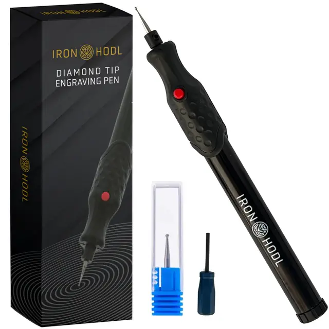 iron hodl gravierstift mit