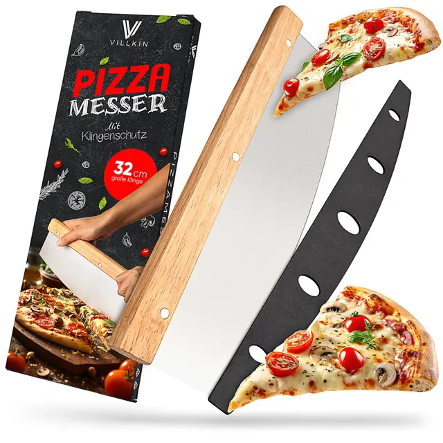 villkin pizzamesser 32cm wiegemesser