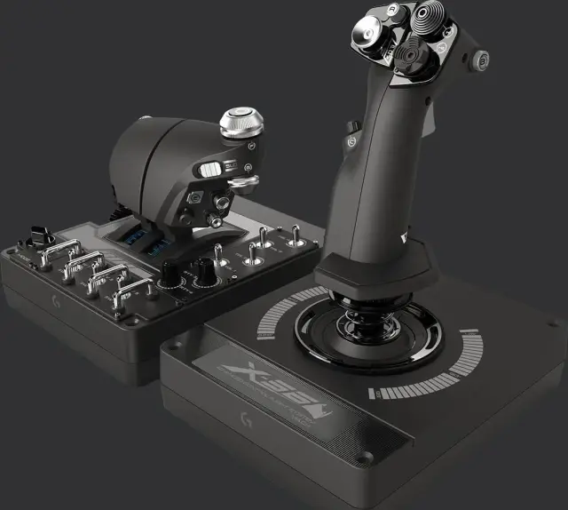 Logitech Pro Flight X-56 Rhino H.O.T.A.S. System, USB (PC)