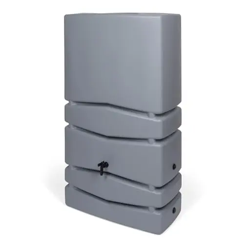 Kreher Aqua Tower Regentonne 350 L Grau