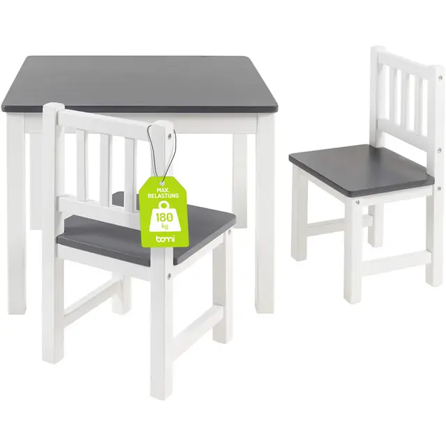 bomi kindersitzgruppe holz amy mit 2