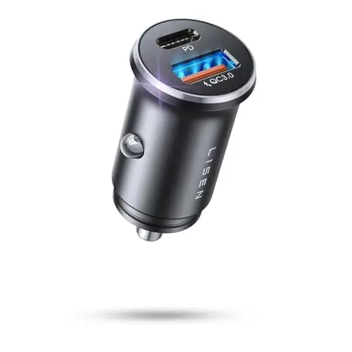 LISEN 54W KFZ USB-Ladegerät mit PD & QC 3.0