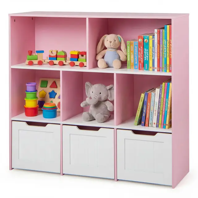 relax4life kinderregal mit boxen auf