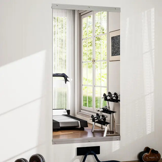 beautypeak wandspiegel 152x83 cm