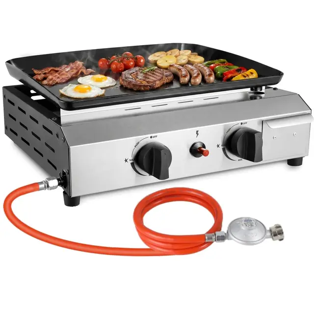 liferun plana gasgrill tischgrill 4,8kw