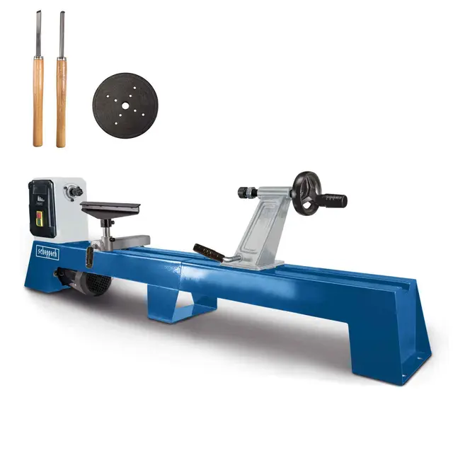 Scheppach DM1100T Drechselbank 400W für Werkstücke bis 1000 mm