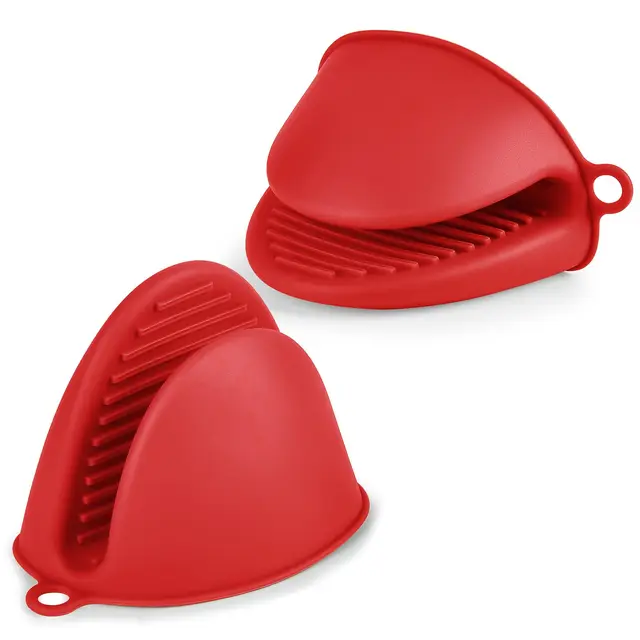 auauy silikon ofenhandschuhe mini 2er