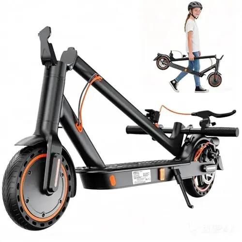 TODIMART E Scooter mit Straßenzulassung T-Serie mit APP, 30-35km Reichweite, 350W Motor, 8,5 Zoll Wabenreifen, Duales Bremssystem E Roller für Erwachsene