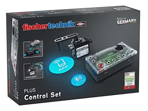 fischertechnik 563931 Plus Fernsteuerung Control Set-die Bluetooth Steuerung für den Modellbau, ab 10 Jahre , Bunt