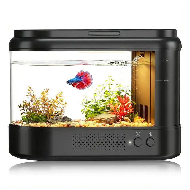 evieun 3,7l nano aquarium starter set