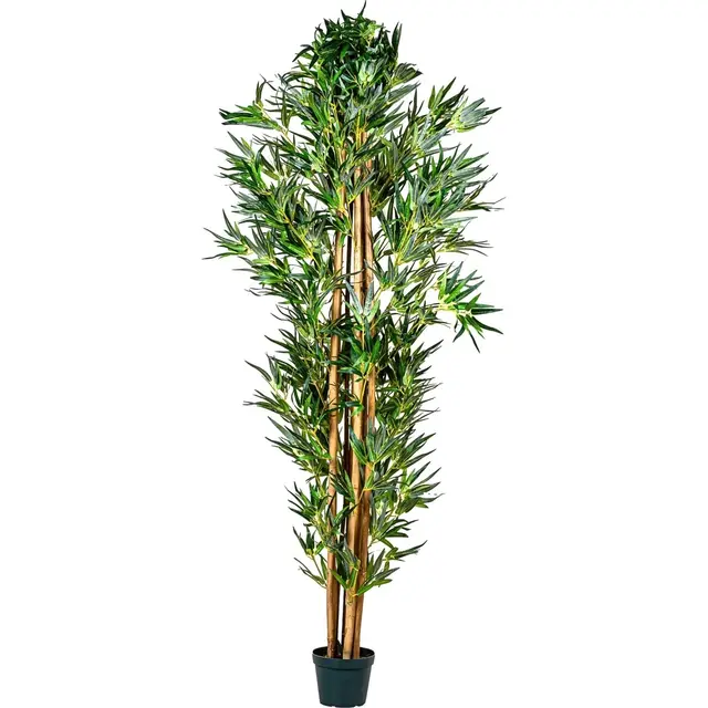 plantasia kunstpflanze bambus strauch