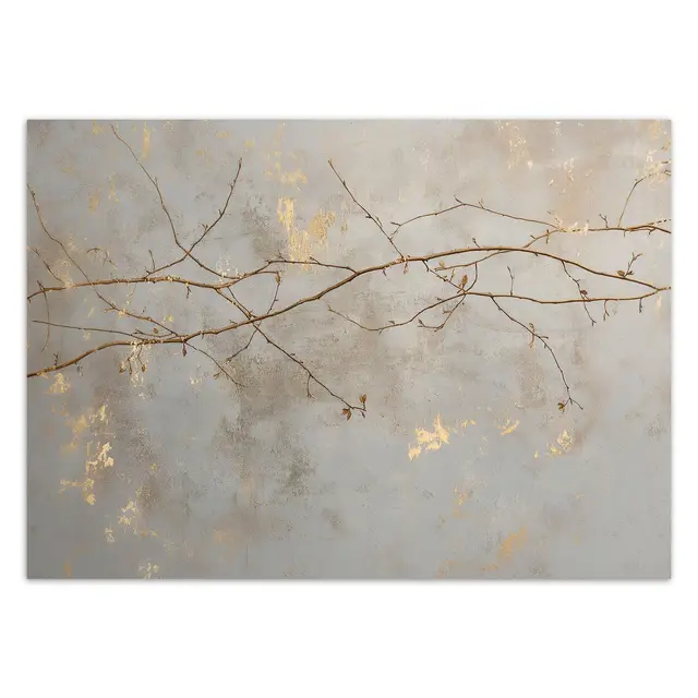 Feeby - 3d Tapete - 400x280cm - Fototapete Schlafzimmer - Blätter Äste Natur - Deko Wohnzimmer - Wallpaper - Wand Deko - Wandtapete - Wandbild XXL - Tapete - Wanddeko - Vliestapete - Wandbilder