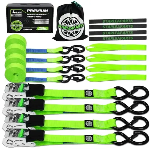starleaparts spanngurte ratsche 4er set