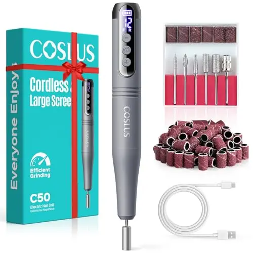 coslus c50 nagelfräser kabellos