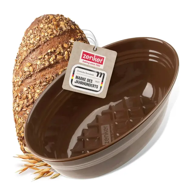 zenker dein brot! brotbackform emaille