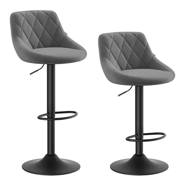 woltu barhocker 2er set mit lehne