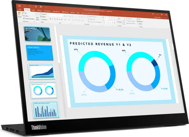 Lenovo ThinkVision M14d Portabler Monitor 14"