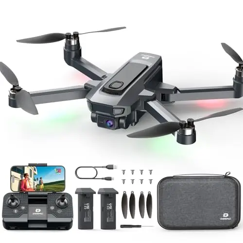 deerc d25 faltbare drohne 1080p 5g fpv