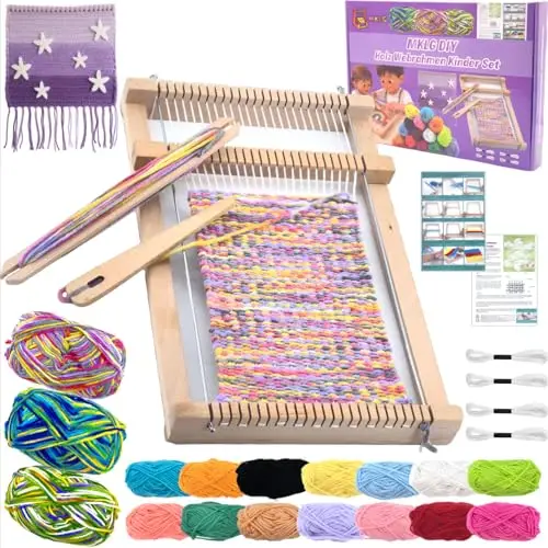 mklg diy holz webrahmen kinder set