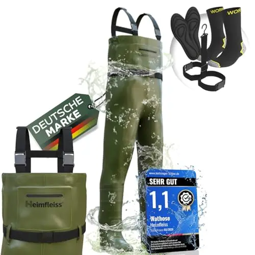 Heimfleiss Wathose Herren Nylon Watfishing Wader