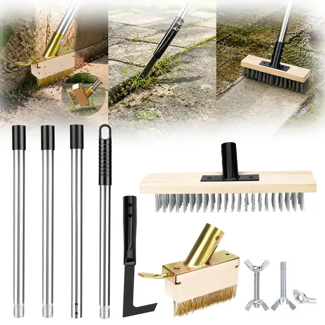 yerbay fugenbürste drahtbesen 3-in-1