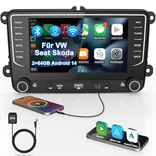 timzeit 2din autoradio 7 zoll