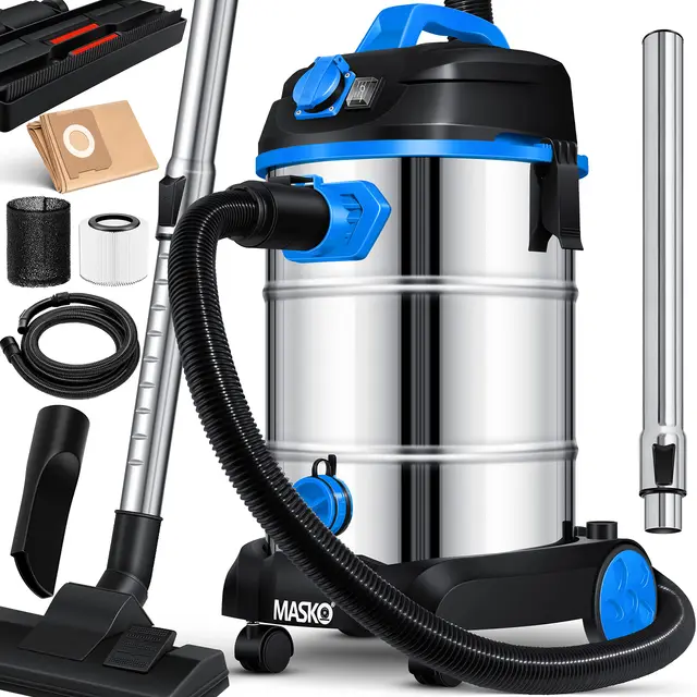 masko 1800w nass trockensauger 30 liter