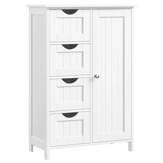 vasagle badezimmerschrank lhc41w 4