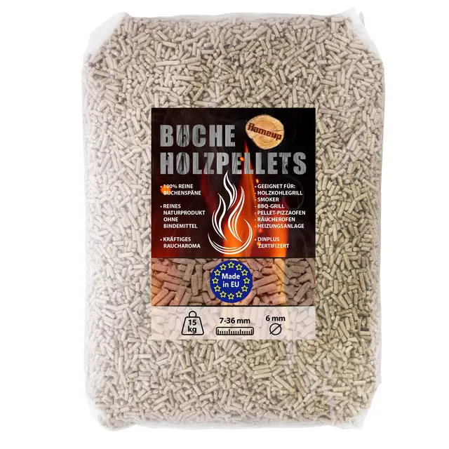 flameup buche pellets 15 kg