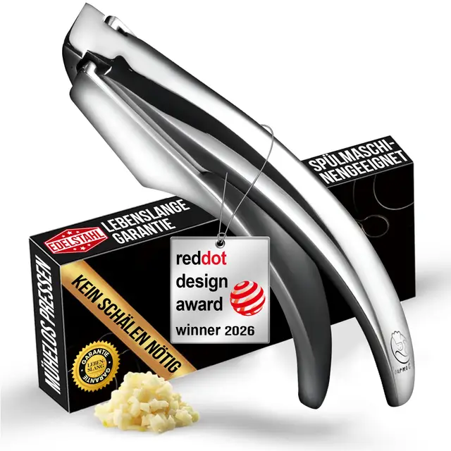 gourmet easy knoblauchpresse edelstahl