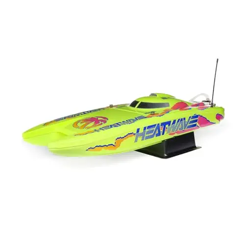 Proboat RC Boat Blackjack 24" V2 Catamaran Brushless, Heat Wave Visual: RTR (Battery and Charger Not Included)
