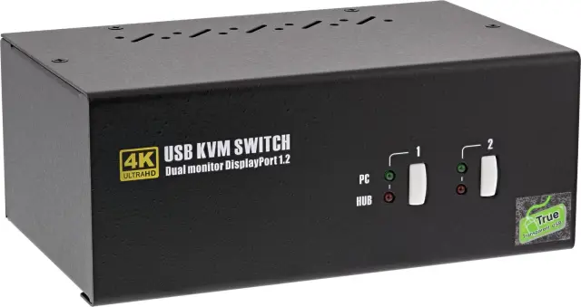 InLine Dual-DisplayPort KVM-Switch