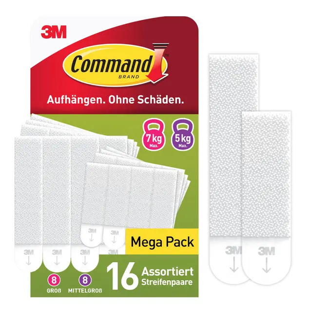 3m command bilder-montagestreifen