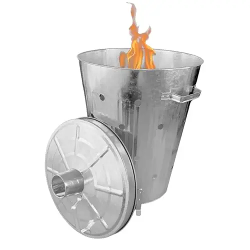 rori feuertonne xl 110l stahl verzinkt